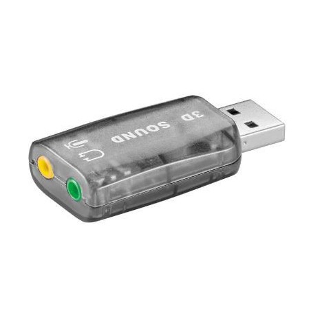 MicroConnect USB Soundcard 20 - High-Quality Audio Adapter 68878